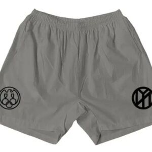 Mocha NEW YZY Yeezy Gosha Nylon Shorts FW24 Grey SH-01 03 Size 3
